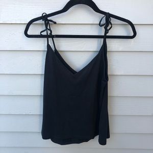 Abercrombie tank top with tie straps